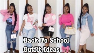 '20 BACK TO SCHOOL OUTFIT IDEAS | Back To School Lookbook | Luxury Tot'