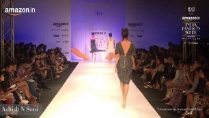 Ashish N Soni Show at Amazon India Fashion Week