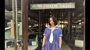 'How I Made a 1920s Sailor Dress'