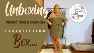 'Front Door Fashion Subscription Unboxing'