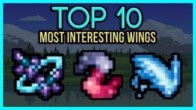 'TOP 10 Most Interesting Wings in Terraria 1.4.1 | Comparison'
