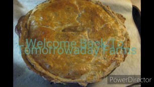 'Herbed Pot Pie Pastry and good old fashion Turkey Pot Pie...'