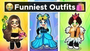 'Our FUNNIEST Outfits in Roblox Fashion Famous!'