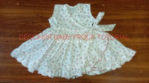 'Easy stich Designer Baby Frock Tutorial || amber beauty fashion'