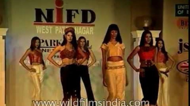 'Designer of the millenium, a fashion show in 1990s by NIFD, Delhi'