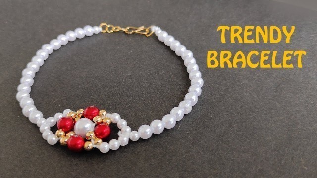 'Trendy Bracelet | Bracelet Making Ideas | Fashion Jewelry Making Ideas | Fashion Ideas For Girls'