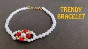 'Trendy Bracelet | Bracelet Making Ideas | Fashion Jewelry Making Ideas | Fashion Ideas For Girls'