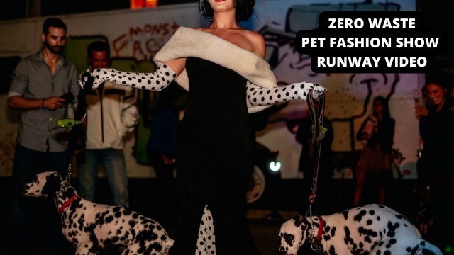 'Puppy Love: Pet Fashion Show Runway Video'