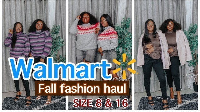 'WALMART CLOTHING HAUL//SIZE 8 &16 TRY ON HAUL//BOUGIE ON A BUDGET'