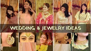 '5 Trendy & Stylish Indian Wedding Guest Outfit & Jewelry Ideas for 5 Different Wedding Occasions'