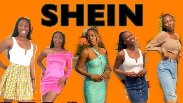 '*HUGE* SHEIN try on clothing haul | bougie on a budget (dresses, tops, skirt,etc)'