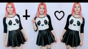'Casual/ Comfortable Pastel Goth Outfits (LookBook)'