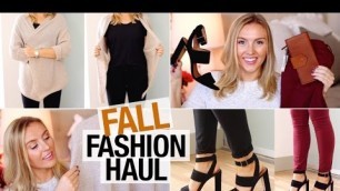 'Fall Fashion Haul | New Wardrobe Additions'