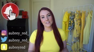 'Fashion Nova Curve Yellow Lookbook Try-On Haul | Ruby Red'