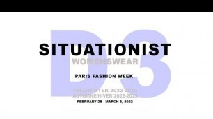 'Situationist Fall/Winter 2022-23 Women\'s RTW collection - Fashion Show  Paris | DNMAG'