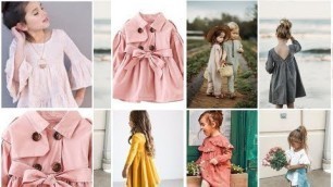 'latest designer frocks for baby girls 2019/#Trandy baby fashion'