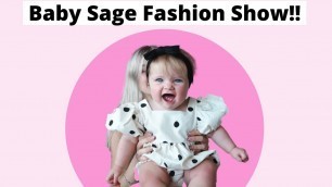 'Baby Sage Fashion Show!'