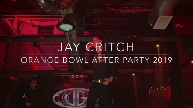 'Jay Critch: Orange Bowl After Party 2019 Wynwood Factory'