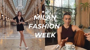 'MILAN FASHION WEEK | my first one!'