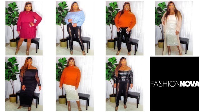 'A Very Sexy Thanksgiving| Holiday Outfit Ideas| Fashion Nova Curve'