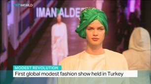 'First global modest fashion show held in Turkey'