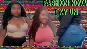 'FASHION NOVA TRY ON HAUL | FIRST IMPRESSIONS | SIZING SUGGESTIONS & TIPS | CURVY  GIRL EDITION #3'