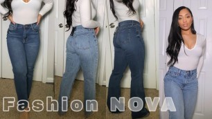 'Fashion Nova Jeans Try On Haul 2022|Sizes 5 &7|Short Girl Friendly'