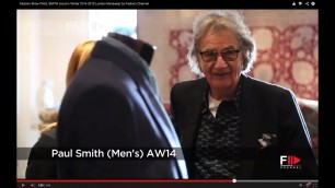 'PAUL SMITH Autumn Winter 2014 2015 London Fashion Week Menswear by Fashion Channel'