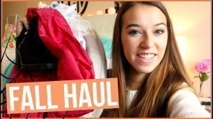 'FALL HAUL 2015: Clothing, accessories, and more!'