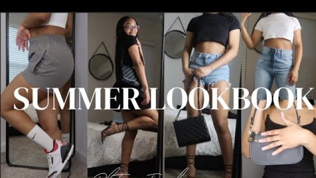 'SUMMER LOOKBOOK | PLT x Fashion Nova| chill and going out looks.'