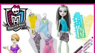 'Monster High Designer Bö-tique Frankie Stein Doll & Fashions Review'