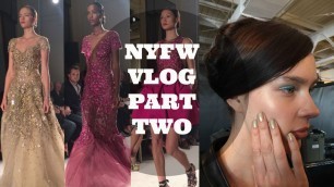'Come With Me: New York Fashion Week SS16 (#NYFW) Vlog Part 2'