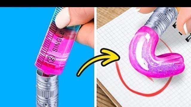 'RANDOM SCHOOL AND DRAWING VIRAL HACKS || Collection Easy Teenager Fashion'