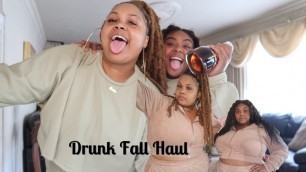 'Drunk Fall Try On Haul| MJ GLAM| FASHION NOVA CURVE|'