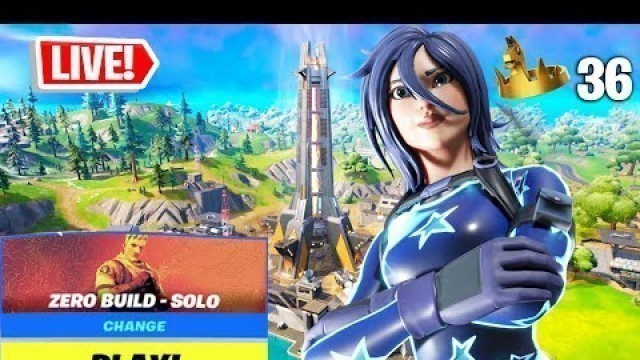 'HIGH KILL Solo CROWN WIN NO BUILDING/ FASHION SHOW  LIVE PLAYING FORTNTE WITH VIEWERS LIVE'