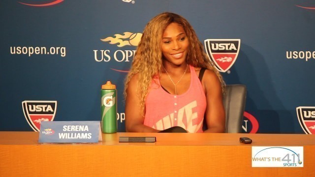 'Serena Williams Speaking About Her Fashion Line, Serena\'s Signature Statement'