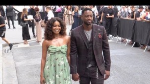 'Dwyane Wade and wife Gabrielle Union at Valentino Men Fashion Show in Paris'