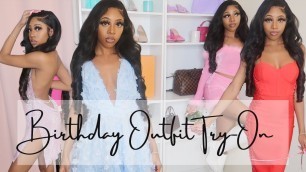 'BIRTHDAY OUTFIT TRY-ON HAUL| Birthday outfit lookbook ft. FASHION NOVA, DOLLS KILL, ALGLIST & MORE'