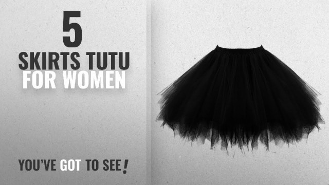 'Top 10 Skirts Tutu For Women [2018]: Ellames Women\'s 50s Vintage Petticoat Party Accessory Tutu'
