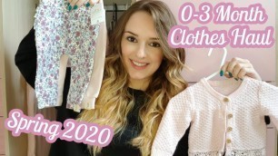 'Baby Girl Clothing Haul | 0-3 Months | UK | LottieJLife'
