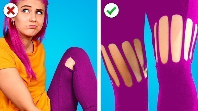 'Oops..Makeover! 11 Fun DIY Clothing and Fashion Hacks'