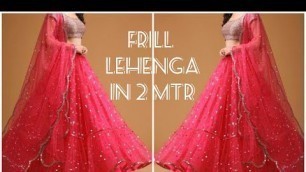 'Diy:Convert Old Sari Into Lehanga/Lehanga in just 10 min~Hindi'