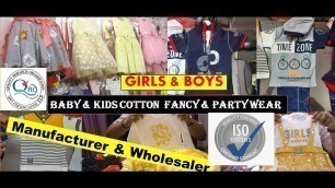 'Baby & Kids Cotton Fancy & Party wear - Berries Fashion - Manufacturer & Wholesaler'