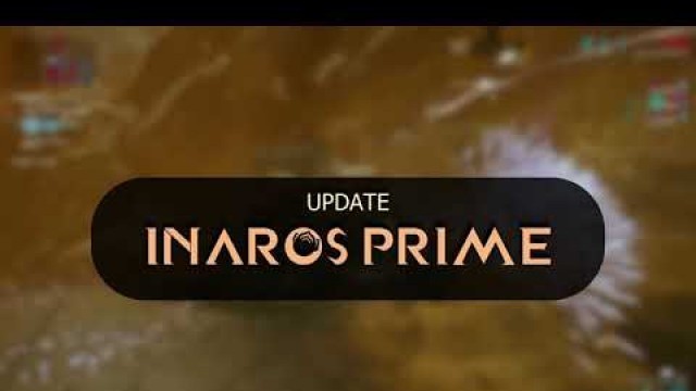'Warframe - My Inaros Prime Fashion Frame (Update)'