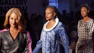 'Miss Tourism Kenya for AMIAT - New York Fashion Week Spring Summer 2016 Collections'