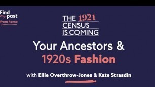 'Your Ancestors & 1920s Fashion | Findmypast'