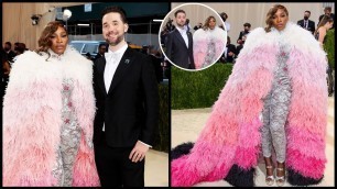 'SERENA WILLIAMS & ALEXIS OHANIAN AT THE MET GALA 2021 