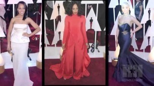 '2015 Oscars Fashion: Zoe Saldana, Lupita Nyong\'o, Jennifer Lopez & More - HipHollywood.com'