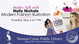 'Live Online: Author Talk with Holly Nichols - Modern Fashion Illustration'