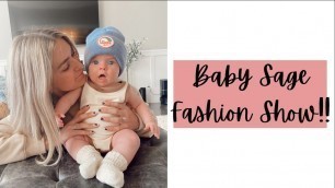 'BABY SAGE FASHION SHOW *TRY ON HAUL'